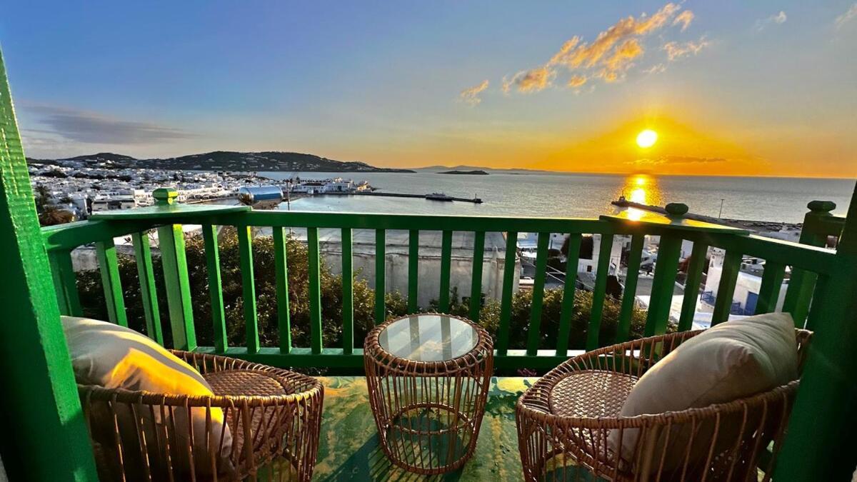 Vakantiehuis Sunset View Garden House Of Mykonos Mykonos Town